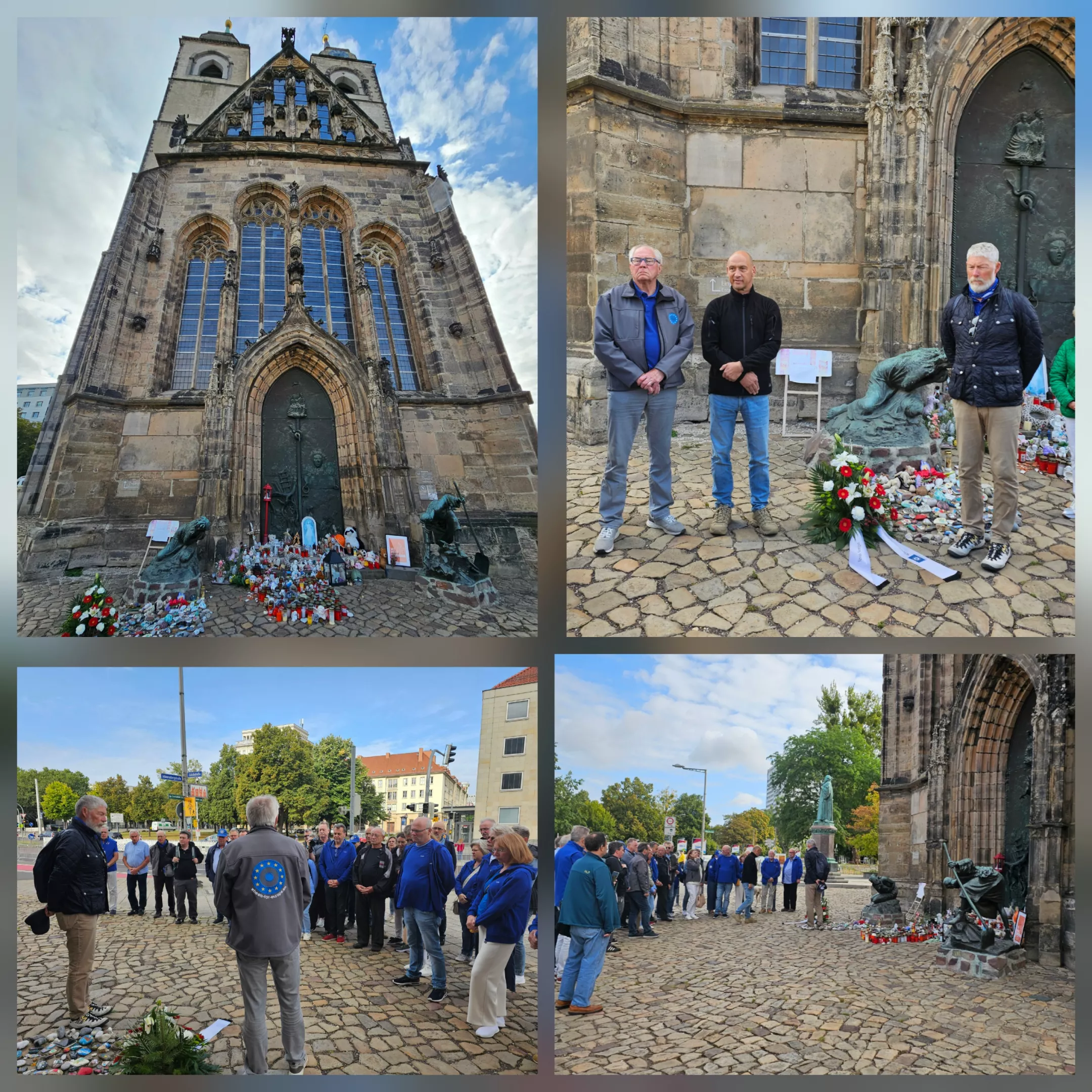 Magdeburg Kranzniederlegung