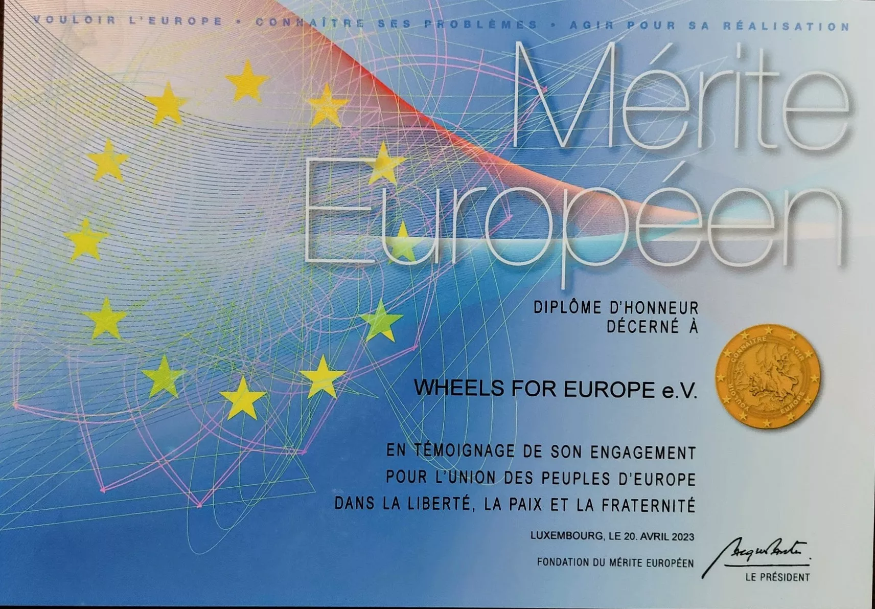 Mérite European Mérite European